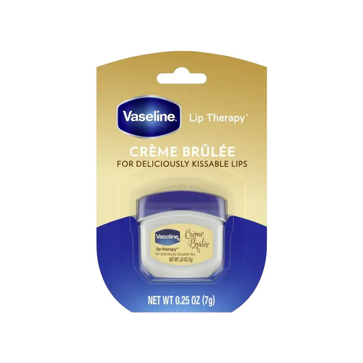 Vaseline Lip Therapy Creme Brulee, 0.25 onzas cada uno (paquete eco...