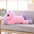Almohada de peluche gigante de unicornio de 61 cm, almohada de peluche para abrazar unicorno para niñas, regalo para Navidad, cumpleaños o San Valentín