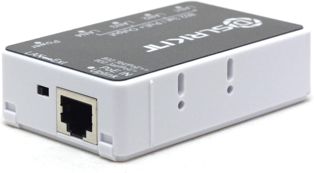 DSLRKIT PoE 90watt 5 puertos Gigabit PoE interruptor