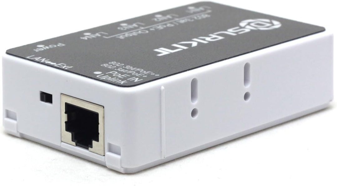 DSLRKIT PoE 90watt 5 puertos Gigabit PoE interruptor