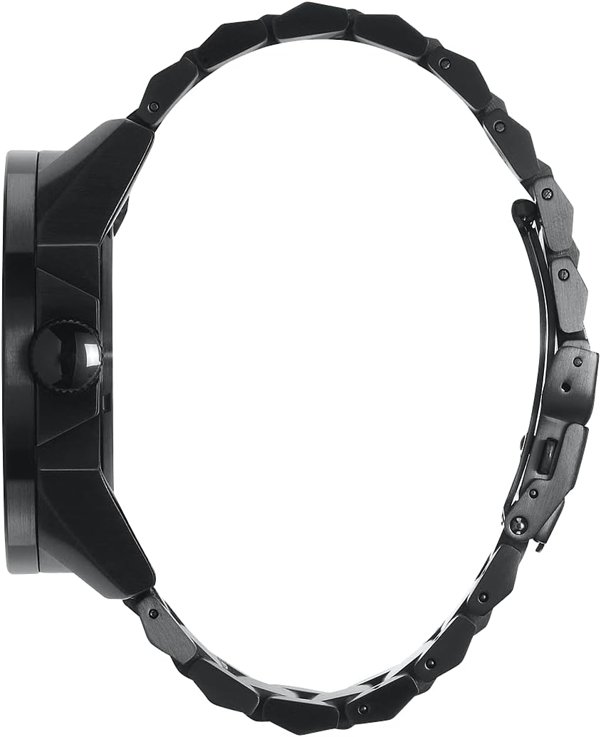 Nixon Corporal SS A346. Reloj XL para hombre resistente al agua de 100 m (cara de reloj de 48 mm. Correa de acero inoxidable de 24 mm)