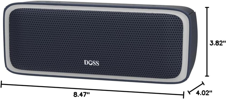 DOSS Bocina SoundBox Pro Bluetooth inalámbrica portátil con sonido...