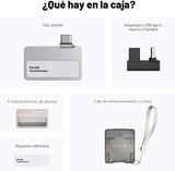 Lexar SSD portátil Professional Go de 2 TB, compatible con Apple 4K...