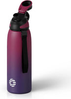 FJbottle Botella de agua aislada de acero inoxidable de 20 onzas sin tapa