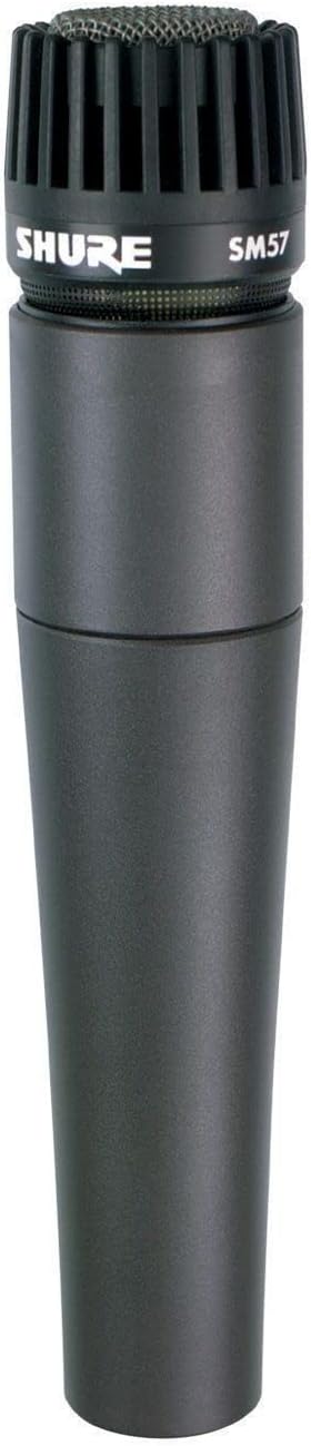 Micrófono cardioide dinámico Shure SM57-LC, Negro