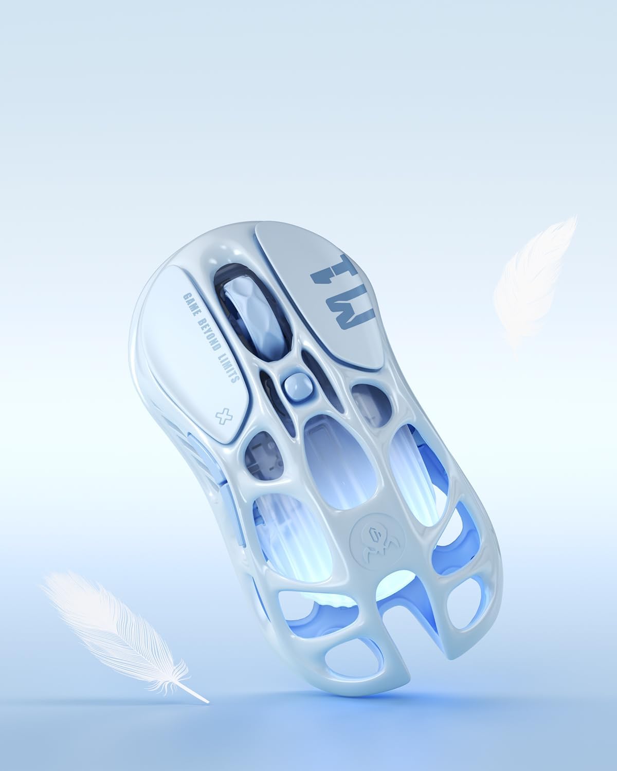 GravaStar Mercury M1 Pro Gaming Mouse, aleación ligera de magnesio...