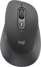 Logitech Signature Comfort M840 L Ratón Inalámbrico Bluetooth - Blanco, Grafito, Cojín sin palma