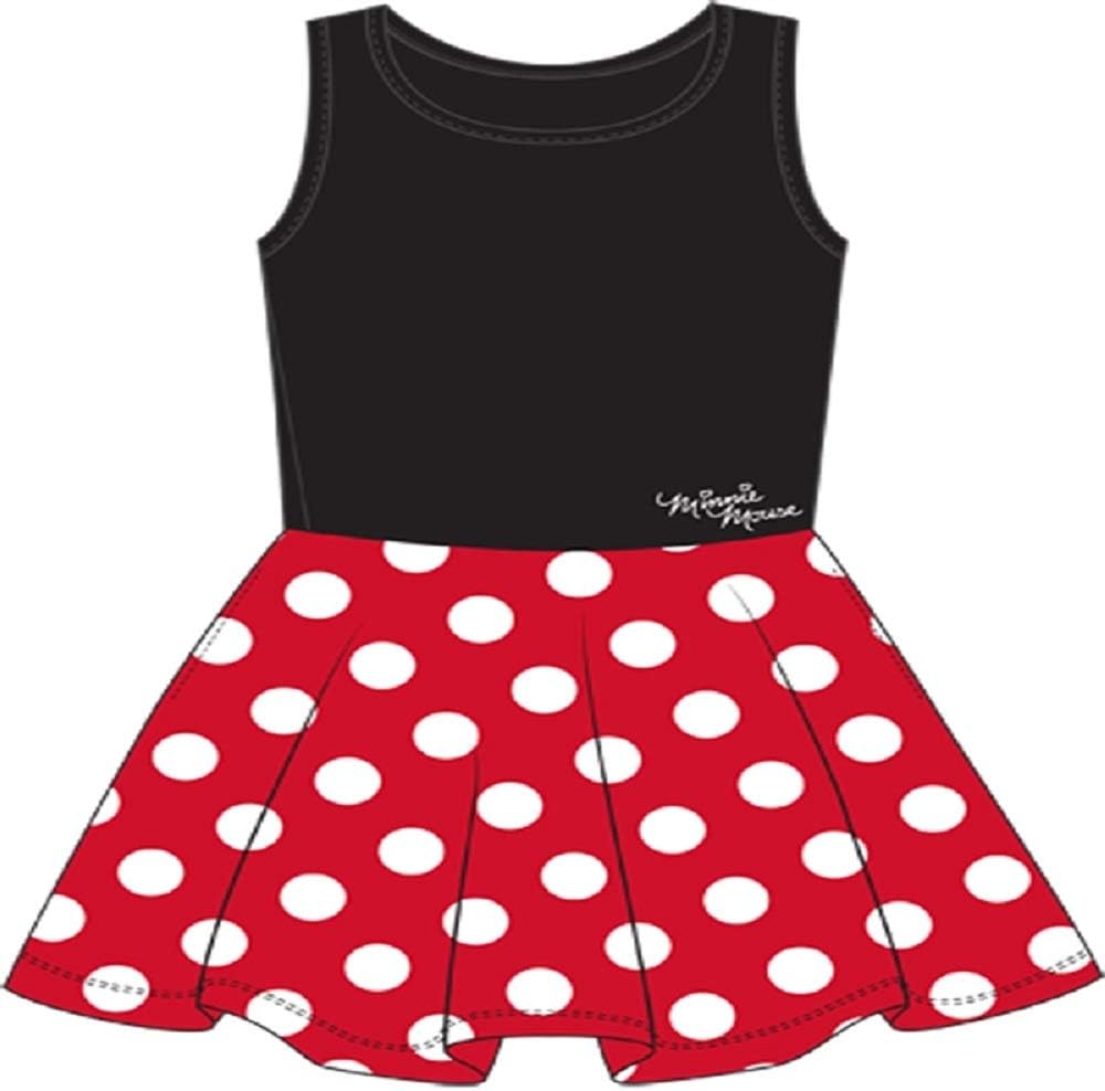 Disney Youth Minnie Mouse - Vestido de cosplay con lunares