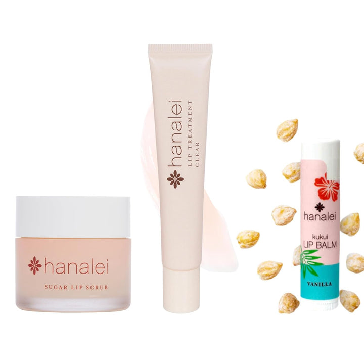 Hanalei Ultimate Lip Care Products Set \u2013 Exfoliante labial de...