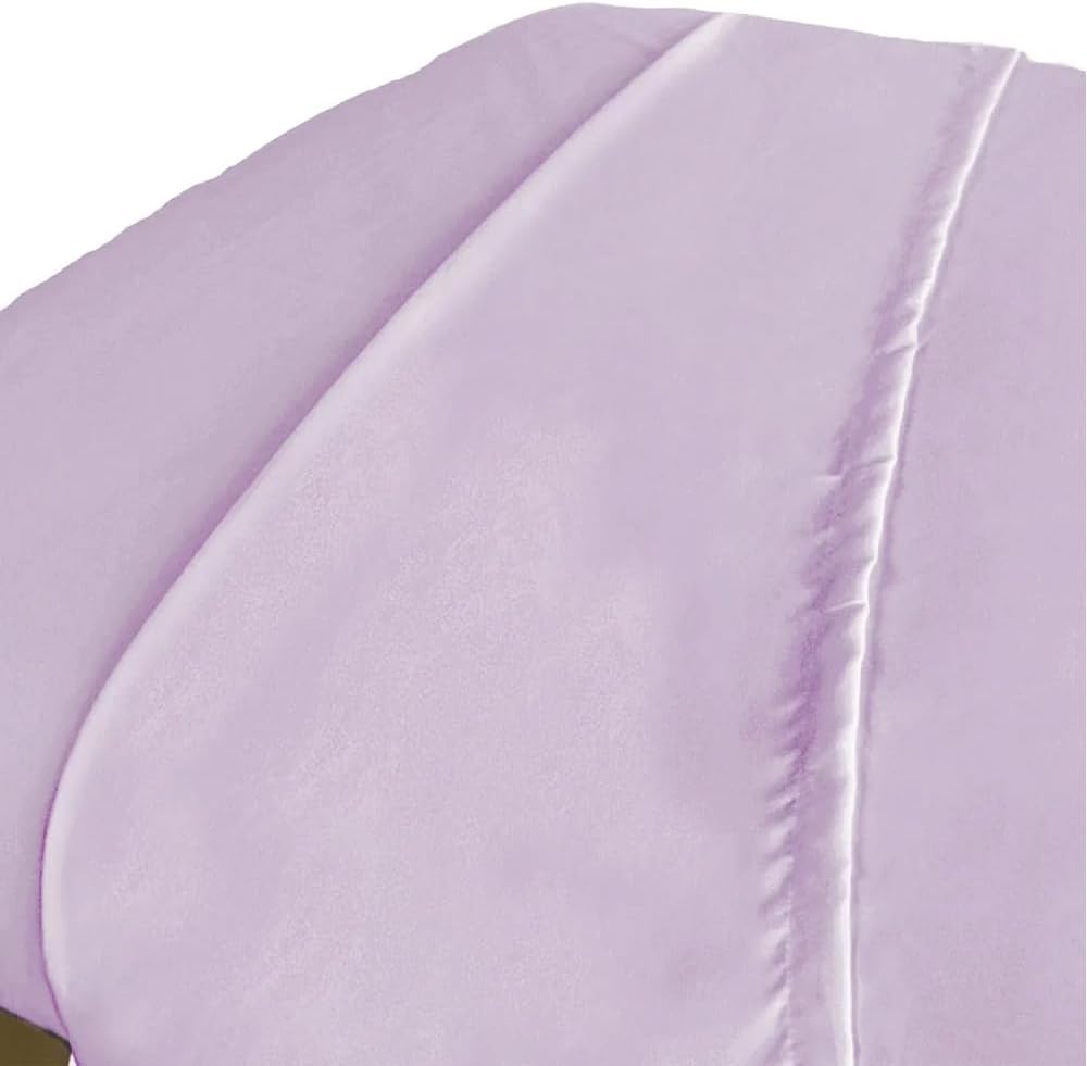 ForPro - Juego de sábanas de masaje de microfibra de 3 piezas, rosa...
