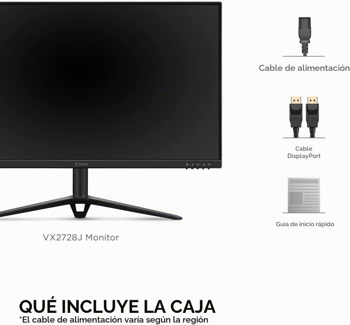 ViewSonic VX2728J - Monitor para juegos de 27 pulgadas 1080p, IPS c...