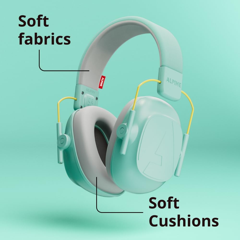 Alpine Muffy Kids - Auriculares con cancelación de ruido para niños...