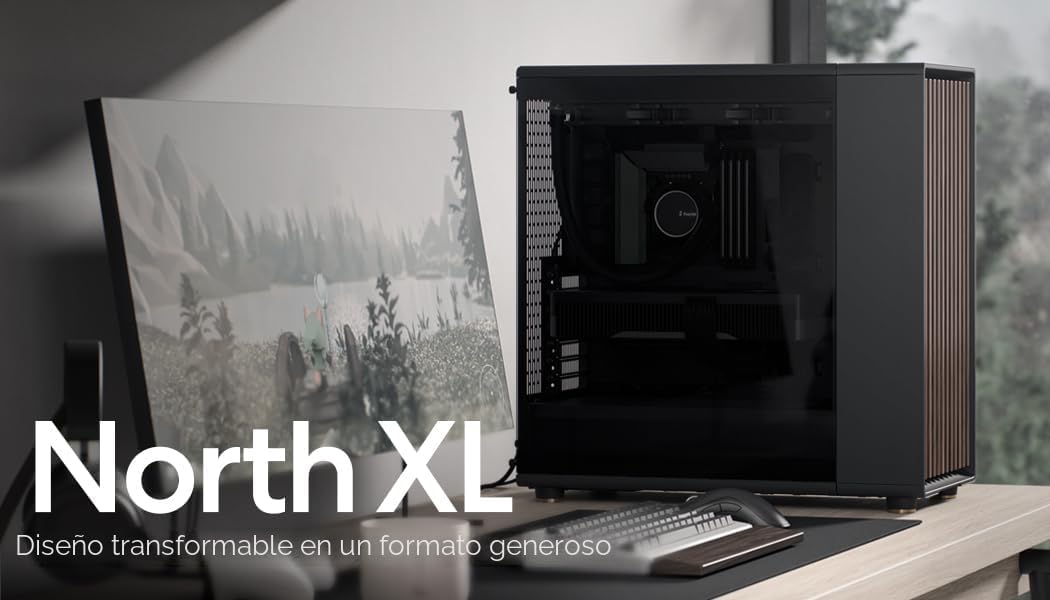 Fractal Design North XL Carbón Negro TG Oscuro
