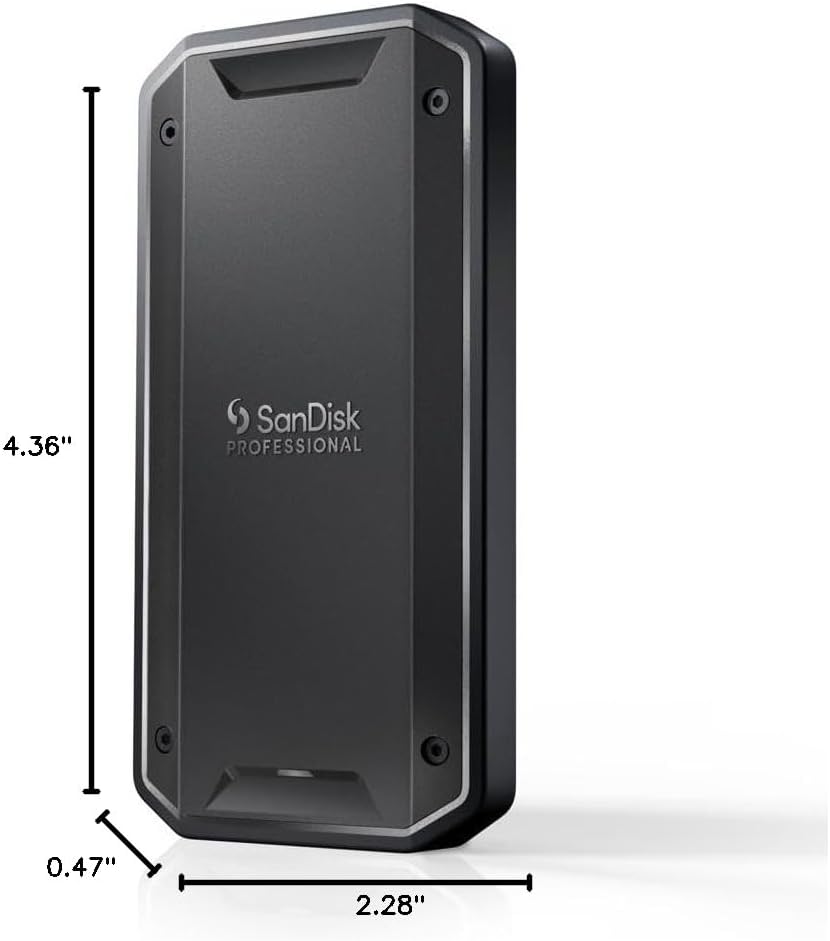 SanDisk Professional SSD PRO-G40 de 1 TB - Hasta 3000 MB\/s, Thunde...