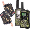 Aikmi Walkie Talkies para niños con guantes de ciclismo, juguete de regalo