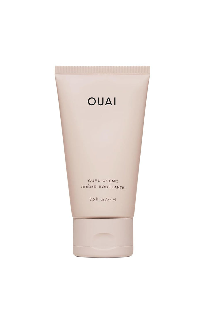 OUAI Crema para rizos de tamaño de viaje, crema definidora de rizos...