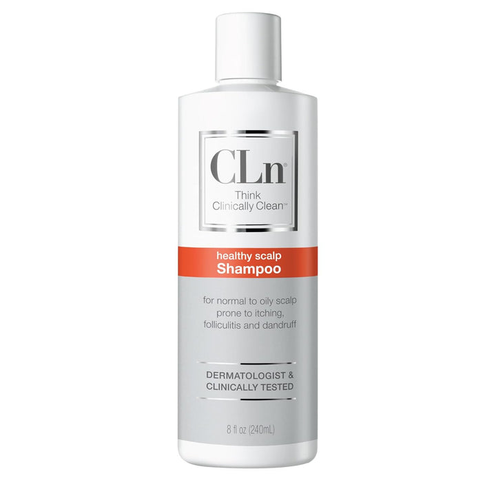Champú CLN para cuero cabelludo propensos a folliculitis, dermatiti...