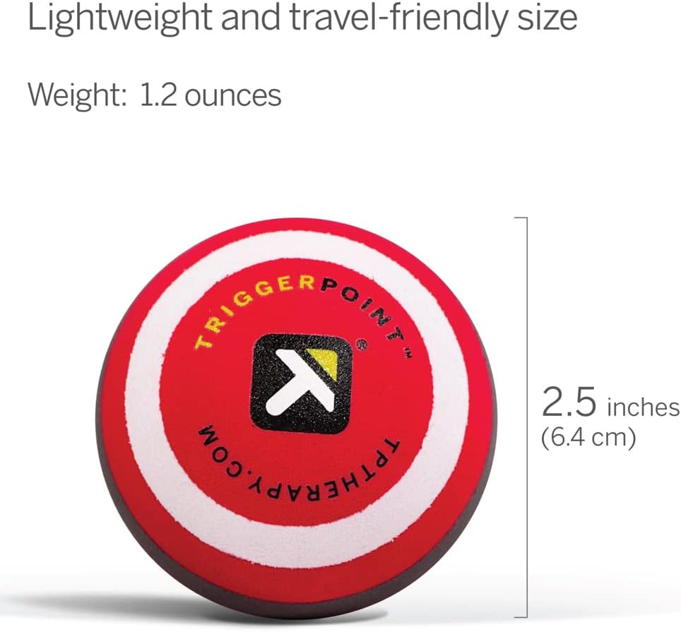 Trigger Point Performance TriggerPoint - Bola de masaje de espuma para masaje de tejido profundo, MBX extra firme (2.6 pulgadas)
