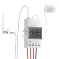 SONOFF POWCT - Medidor de potencia inteligente, interruptor conectado WiFi con protección contra sobrecarga, monitoreo de energía en tiempo real, pantalla LCD, funciona con Amazon Alexa/Google Home/IFTTT