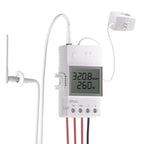 SONOFF POWCT - Medidor de potencia inteligente, interruptor conectado WiFi con protección contra sobrecarga, monitoreo de energía en tiempo real, pantalla LCD, funciona con Amazon Alexa/Google Home/IFTTT