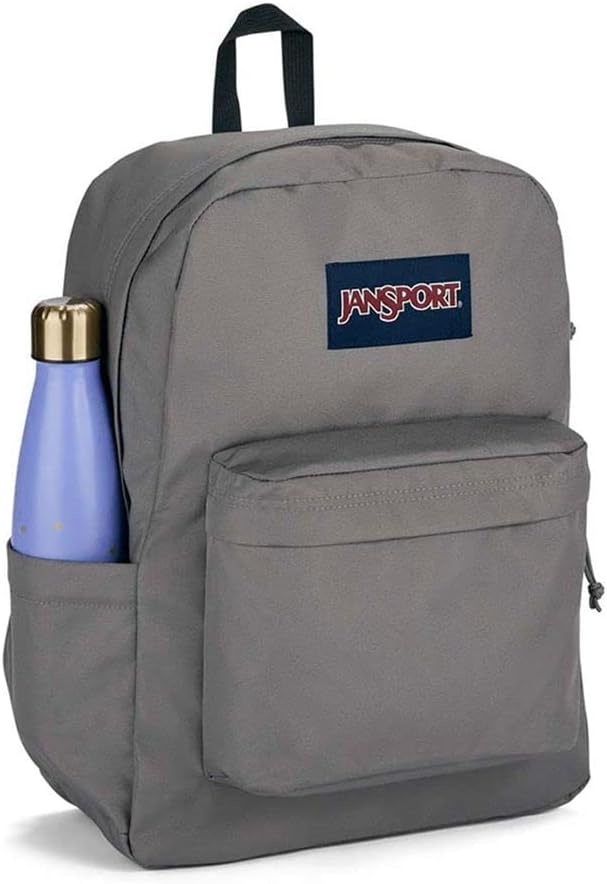 JanSport Mochila Superbreak Plus, Gris (Graphite Grey), Tamaño único
