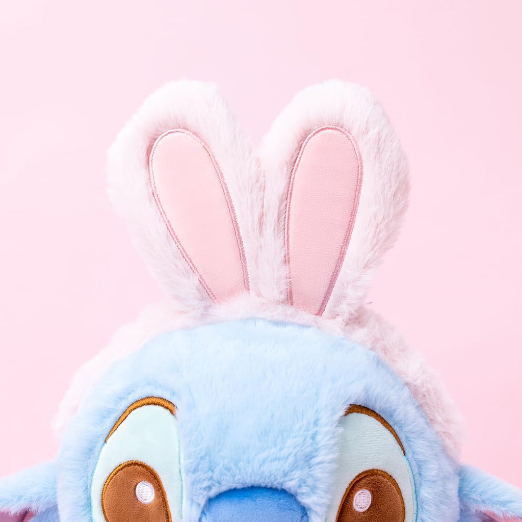 MINISO Disney Lilo & Stitch - Peluche de 11 pulgadas, colección de conejito cambiante, peluches de calidad prémium para los fanáticos de Disney