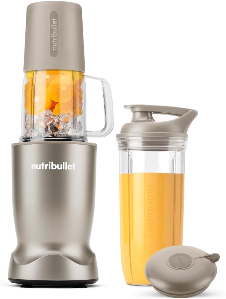nutribullet® Turbo Tumbler Edition, licuadora personal, beige duna