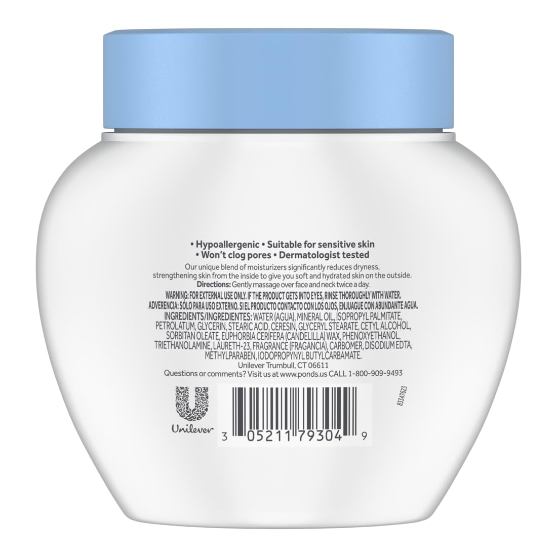 POND'S Crema para piel seca \u2013 Crema facial hidratante para...