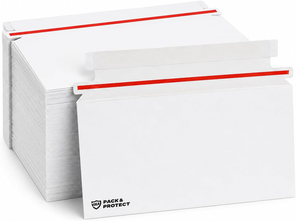 VIKA Paquete de suministros de envío de tarjetas coleccionables - Sobres