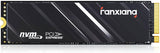 fanxiang SSD NVMe de 500 GB, PCIe Gen4 M.2, hasta 4700 MB\/s, SSD i...