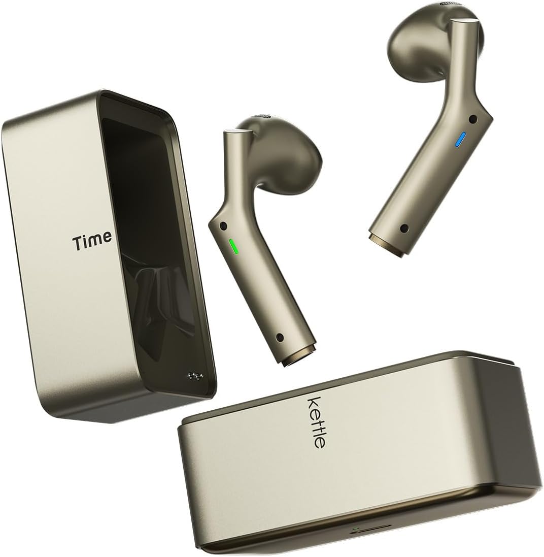 Timekettle W4 Plus Auriculares Traductores con IA, pastilla de conducción ósea