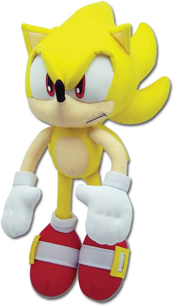 Great Eastern GE-8958 Sonic The Hedgehog Plush - Super Sonic, 12 pu...