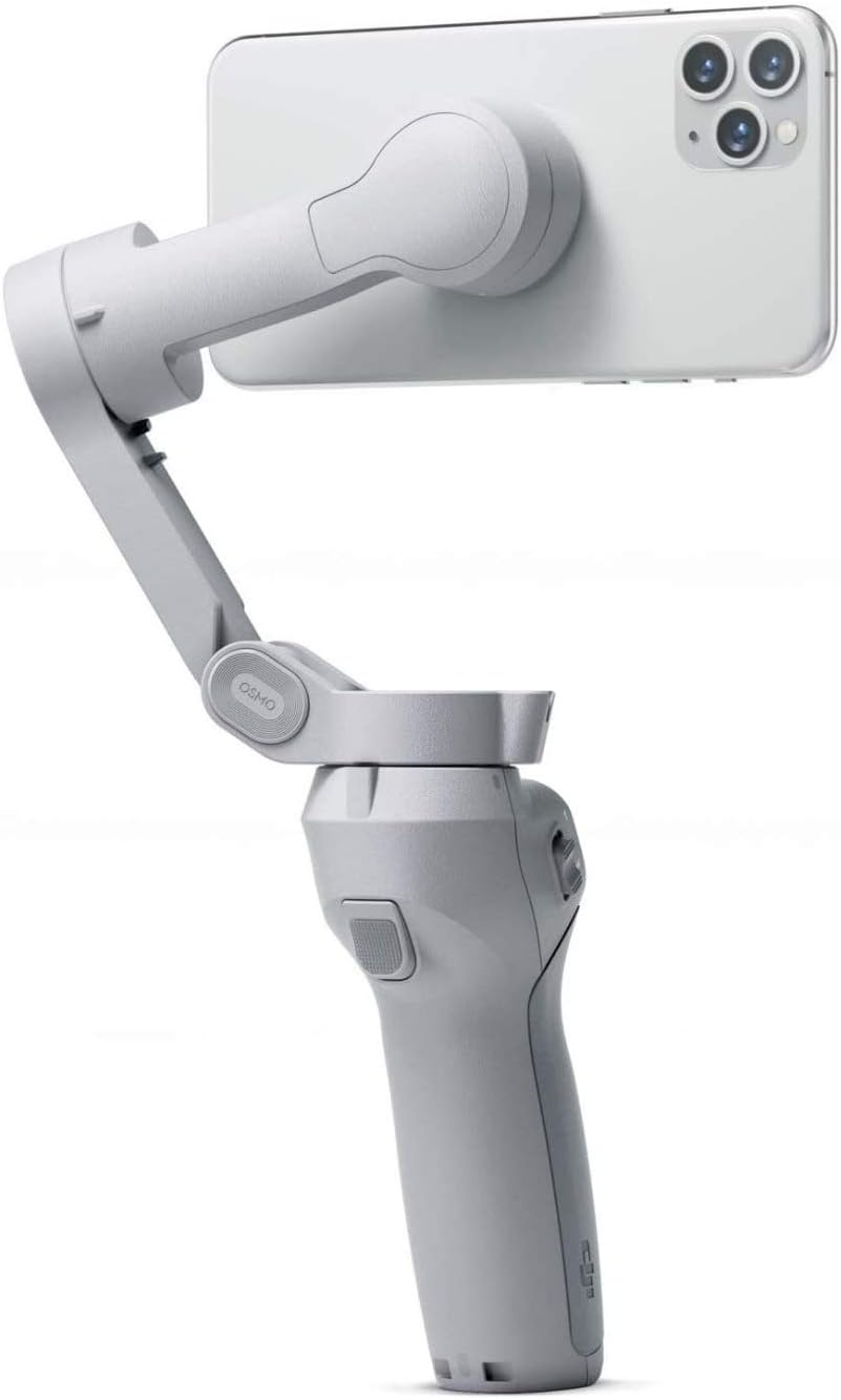 DJI OM 4 - Estabilizador de teléfono inteligente de 3 ejes de mano con trípode de agarre VLOG VOOTUBE LIVE VIDEO PARA IPHONE Android