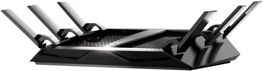 Netgear – Nighthawk x6 AC3200 Router WiFi Tribanda (R8000) – Negro
