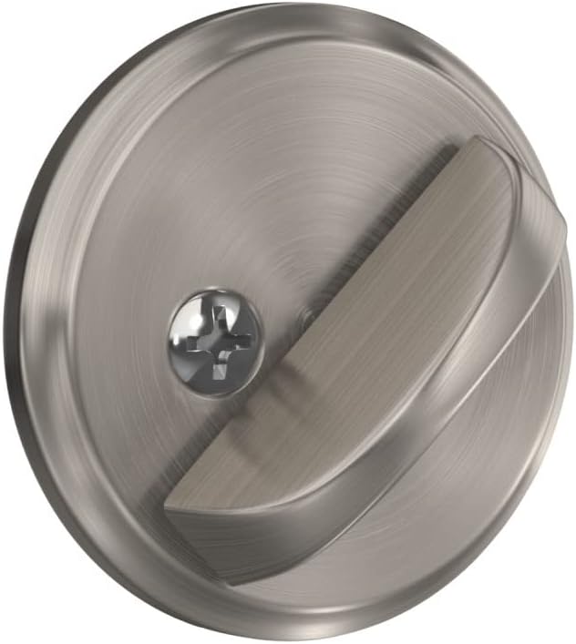 Schlage B60 N 619 - Cerrojo de seguridad con llave de 1 lado, la má...