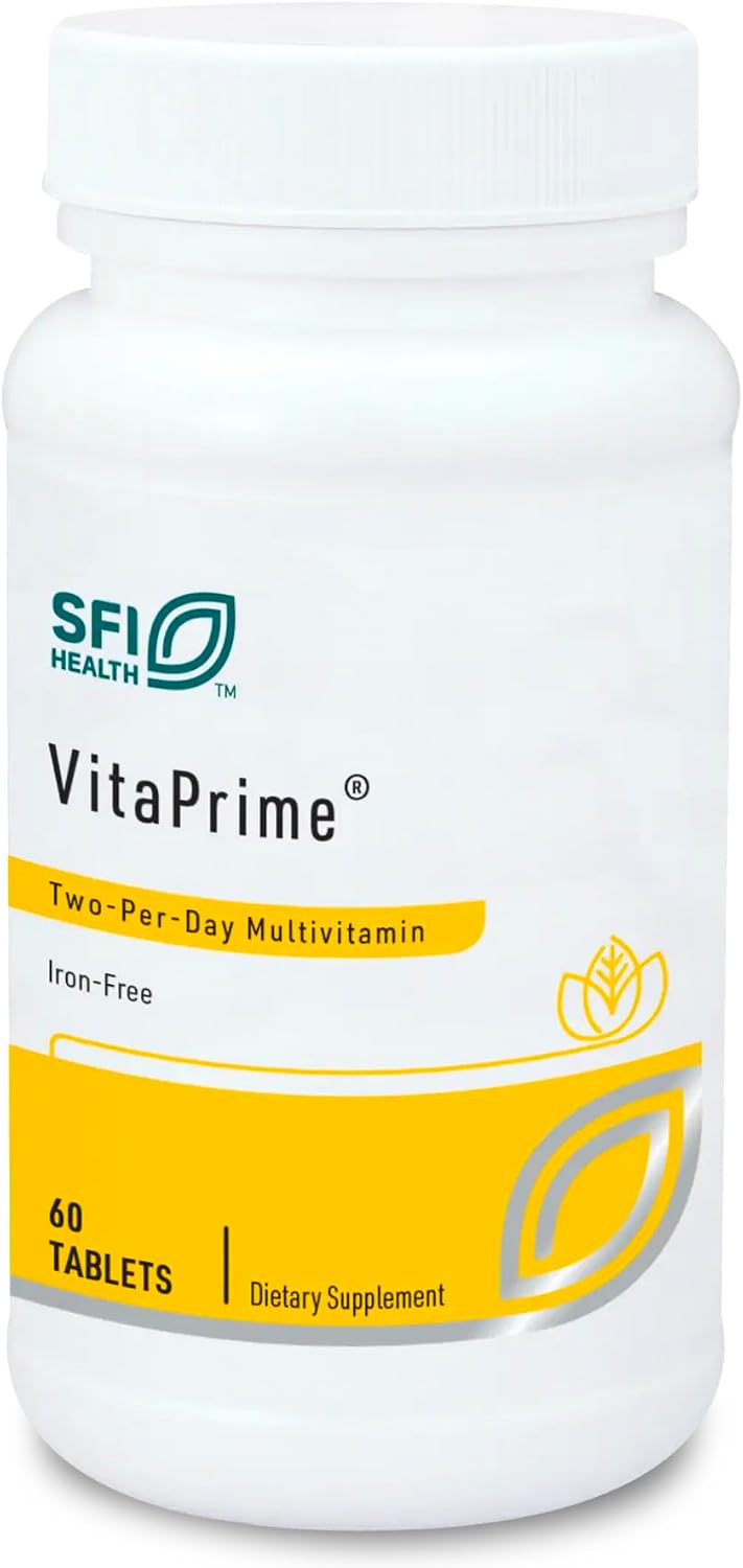 Klaire Labs SFI Health VitaPrime - Multivitamínico sin hierro para...