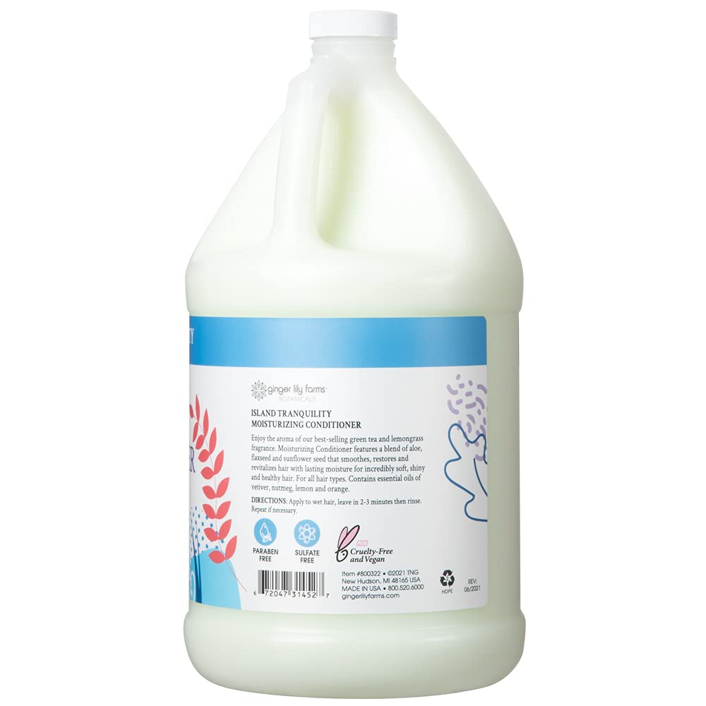 Ginger Lily Farms Botanicals - Acondicionador hidratante para cabel...