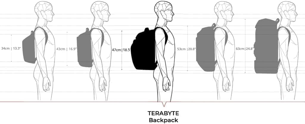 Swissdigital Terabyte - Mochila para laptop de negocios grande con...