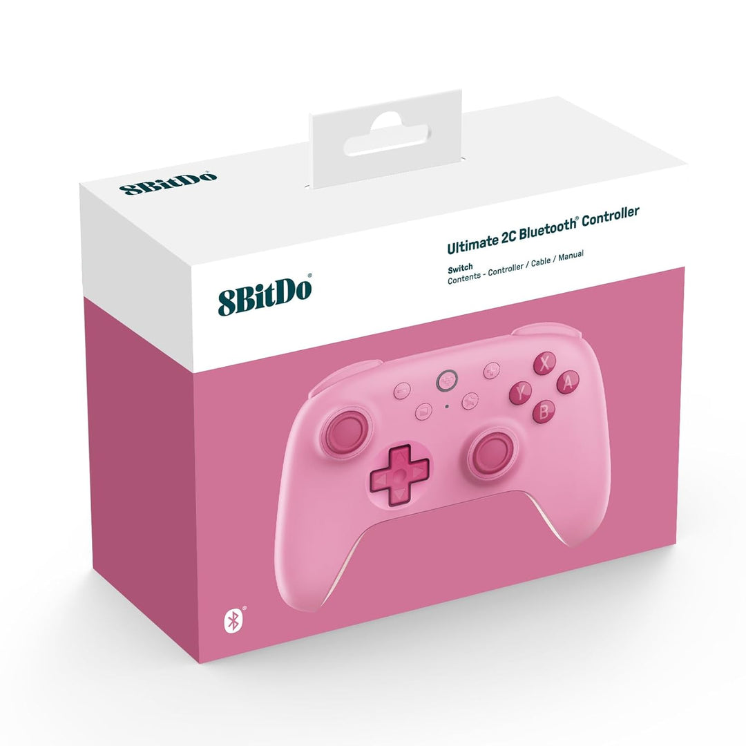 8BitDo Ultimate 2C Controlador Bluetooth para Switch\/Switch 2, Con...