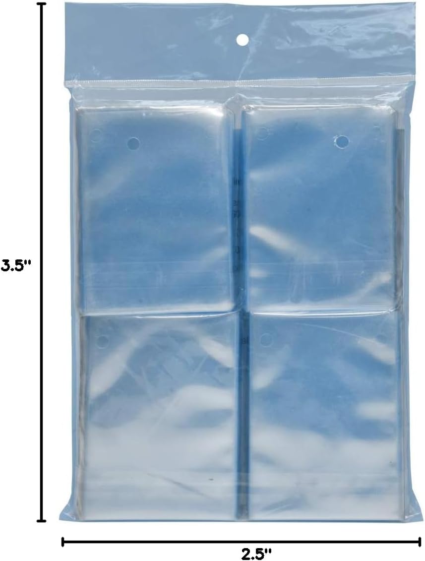 Fundas suaves para tarjetas coleccionables de 25 x 35