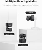 OBSBOT Tiny SE Cámara web PTZ 1080P con seguimiento por IA, con mini trípode