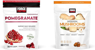 Force Factor Masticables suaves de granada para un envejecimiento s...
