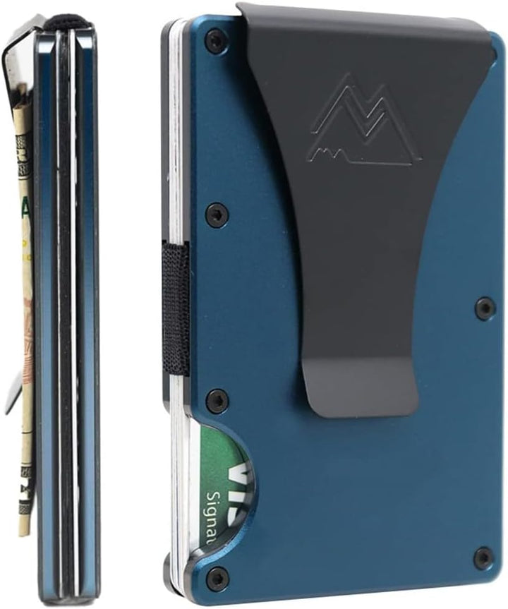 Mountain Voyage Cartera Minimalista para Hombres y Mujeres con Clip...