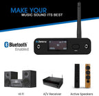 Receptor de audio Bluetooth de alta fidelidad B2 LDAC aptX HD para estéreo
