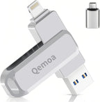 Memoria USB de 512 GB con certificación MFi para iPhone, Plateado