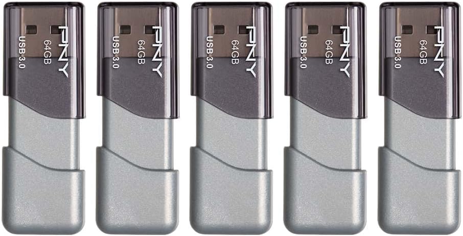 PNY Unidad flash USB 30 Turbo Attaché 3 de 64 GB color