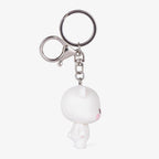 Llavero de figura 3D Milk Mocha – Lindo llavero de vinilo para bolsos, bolsos, bolsas y mochilas, llavero de metal