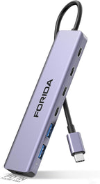 FORIDA, hub USB 2.0 de 7 puertos