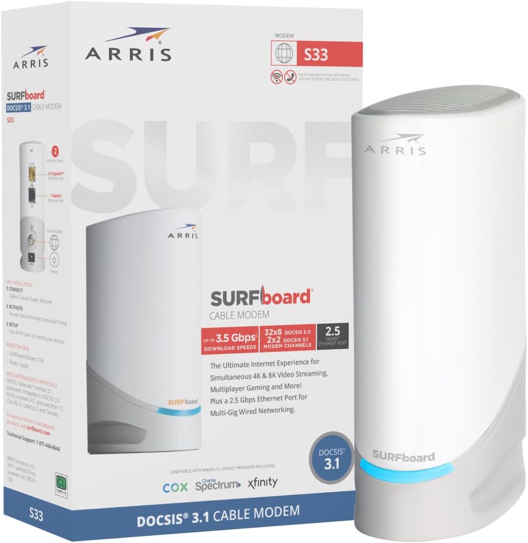 ARRIS - Módem de cable - Módem de cable multi-Gigabit