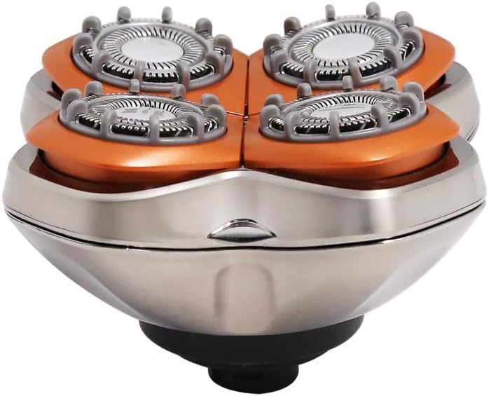 Skull shaver Cuchilla de repuesto resistente de 4 cabezales; da un...